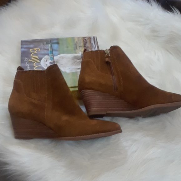 franco sarto classic ankle booties